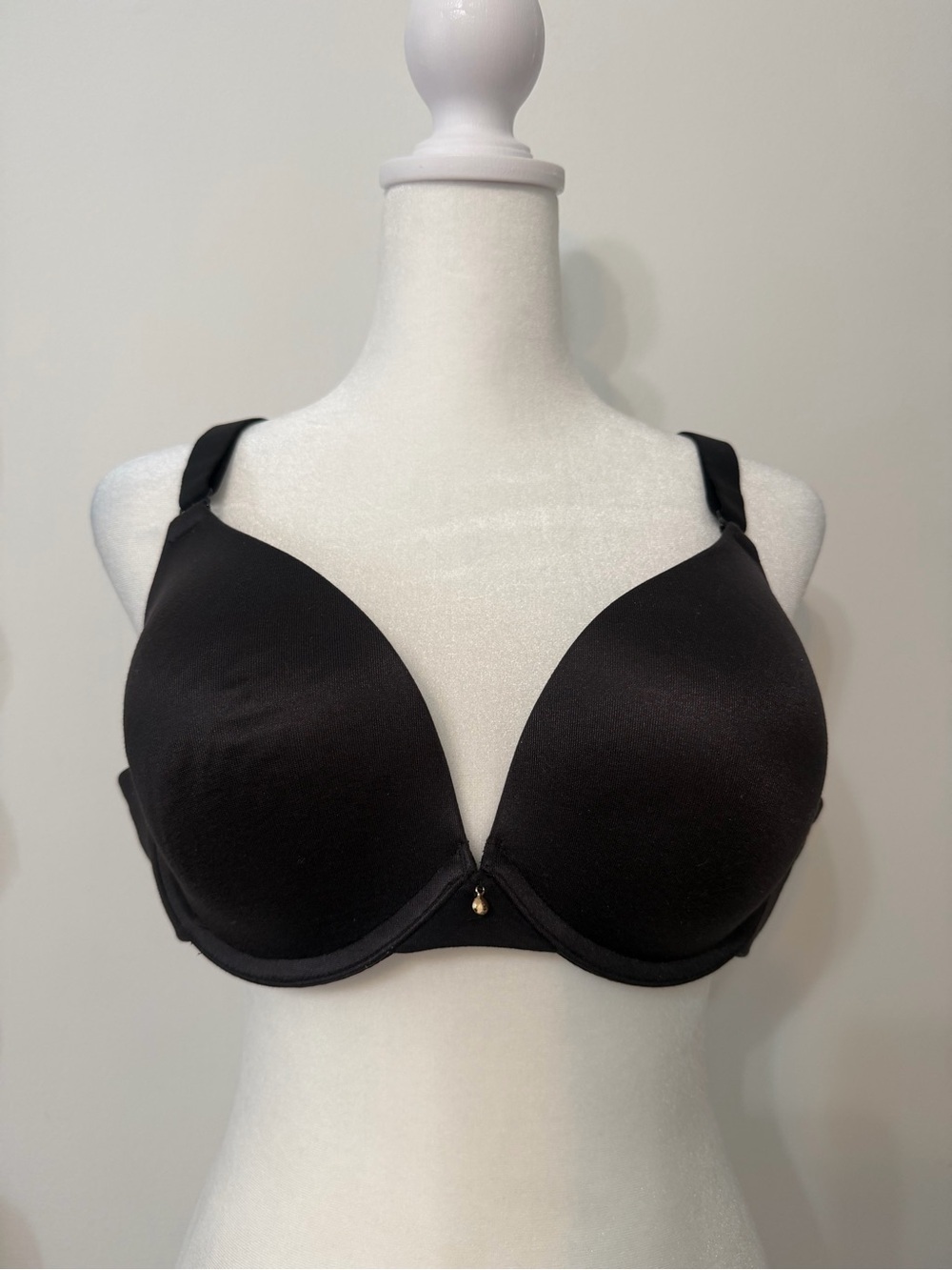 Cacique Black Push-Up T-Shirt Bra